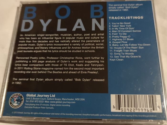Bob Dylan - Legends Cd