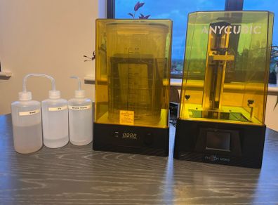 Anycubic Photon Mono Resin 3D Printer with Anycubic Wash & Cure Station. Complete Bundle