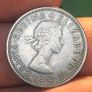 1956 One Shilling Elizabeth II Image 2
