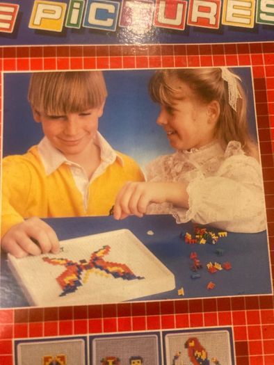 Vintage 80's "Tile Pictures" Art and Craft