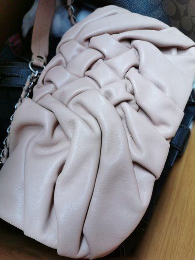 DKNY leather shoulder bag