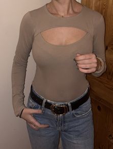 Long-sleeved bodysuit
