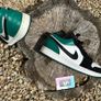 Jordan 1 Low PRM Mystic Green Back White Image 3