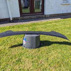 Real Carbon Fiber Rear Trunk Lid Spoiler Wing fit For Audi A7 S7 2013-2017