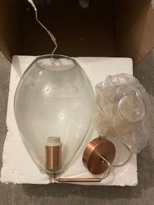 Ariana Copper Pendant Light