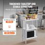Stainless Steel Food Prep Table Commercial Kitchen Work Table 35.6x61 cm Image 3