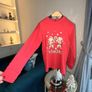 Boys Red Long Sleeved Christmas Top from Dunnes Stores Image 3