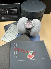 Tag Aquaracer ladies diamond dial full set