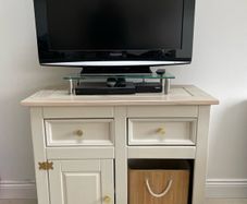 Small solid wood sideboard
