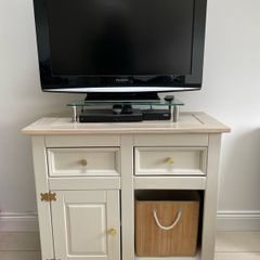 Small solid wood sideboard