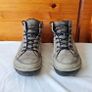 Ecco biom boots Size 9 eu 43 clay grey lace up in excellent condition Image 2