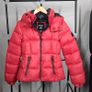 Superdry Women Red Hooded Down Puffer Jacket Size S Image 2