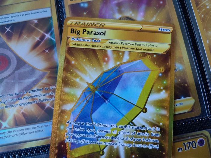 Big Parasol ! Secret Rare ! from Darkness Ablaze Set ! 2020 ! Pokemon Card !
