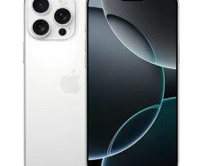 Apple iPhone 15 PRO Max 256GB SimFree Unlocked White titanium (100% its Original Battery )