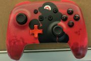 Power A Enhanced Wireless Controller Nintendo Switch Mario Shadow Red 1508192-01/ Used