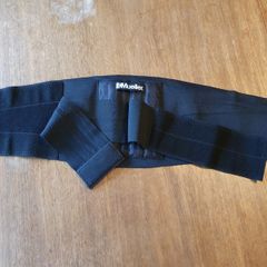Mueller Adjustable Back Brace, one size, Black