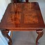 Mahogany coffee table with burr wood inlay Image 6