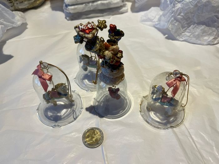 Christmas Glass bell ornaments
