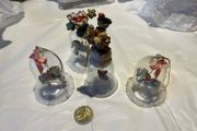 Christmas Glass bell ornaments