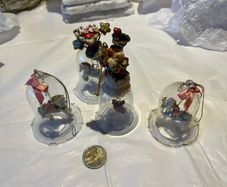 Christmas Glass bell ornaments