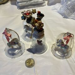 Christmas Glass bell ornaments