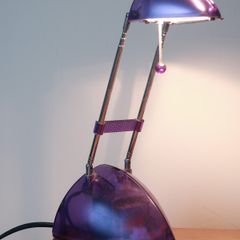 transparent expandable antenna desk lamp