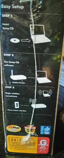 Netgear Wireless - G Modem Router (new).