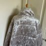 Forever 21 Plus size silver puffer jacket size 22 Image 4