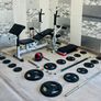 New Condition Life Time Weights Bench Bar & More Image 2