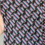 Christian Dior Monsieur Tie Silk Geometric Multicolour Vintage Designer Image 2