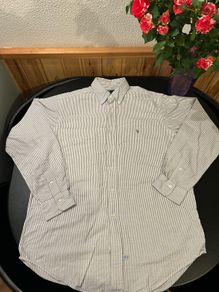 Vintage Ralph Lauren men's shirt L-XL size( uk 16)