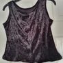 Size 10 - A Black Cami Top - Button Detail on the Back Image 2