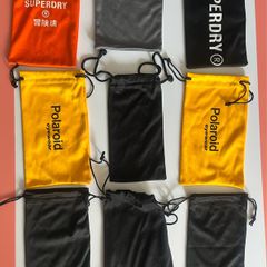 Superdry boss polaroid iron man Sunglasses case bag