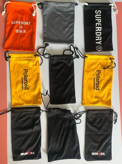 Superdry boss polaroid iron man Sunglasses case bag