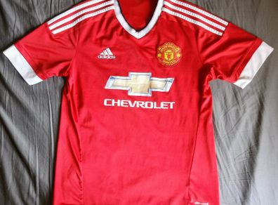 2015/16 Manchester United Adidas Home Jersey Size M Adults