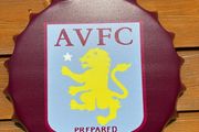 Aston Villa metal wall bottle cap