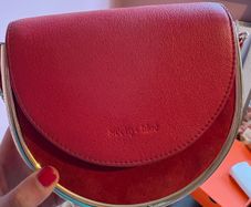See by chloe bag - red