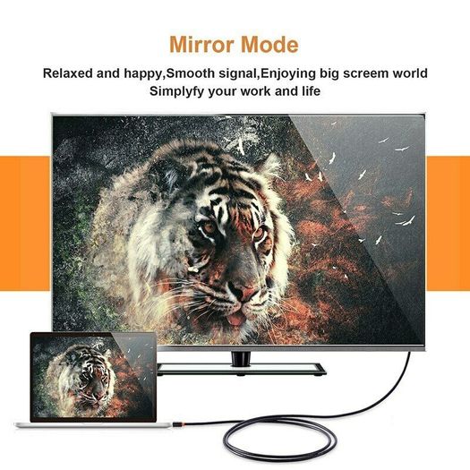 Cabletime 3M Mini DisplayPort to DisplayPort v1.2 Male (4K@60Hz) (Video-Audio) (Gold-Plated) Cable (Brand New/Warranty)