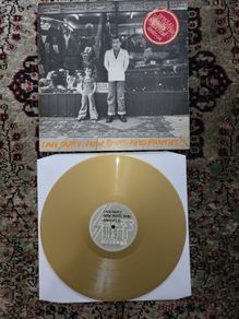 Ian Dury and the blockheads: new boots and panties gold vinyl LP
