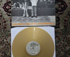 Ian Dury and the blockheads: new boots and panties gold vinyl LP