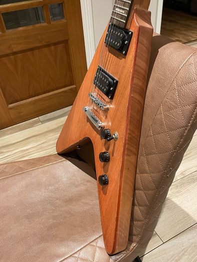Custom made Gibson style flying v