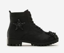 Military Style Boots size 6 - excellent for gigs & festivals