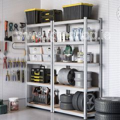Galvanized Shelving 5 tier boltless storage units Free delivery