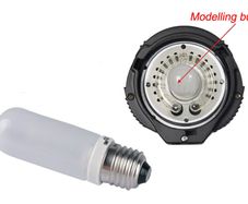 250W E27 Model Modelling Lamp Light Bulbs Monolight