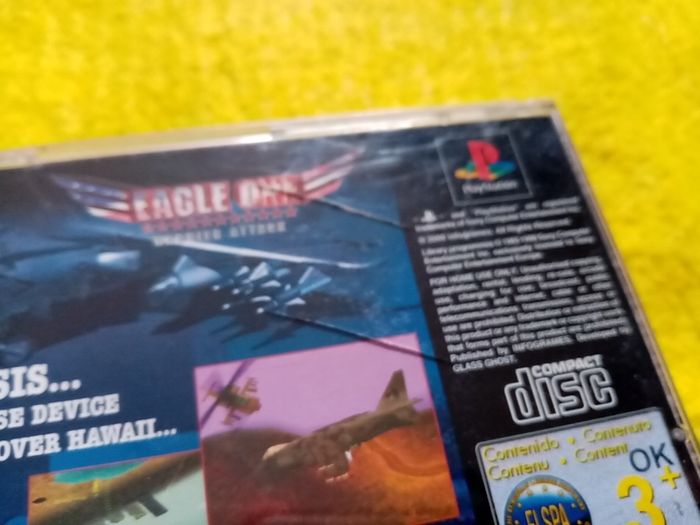 Eagle one Harrier attack PlayStation1 Ps1 PlayStation 2 ps2 games Original
