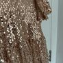 Sparkly sequin dress for a girl, 116cm, 5-6 years Image 2