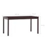 9 Piece Dining Set Pinewood Dark Brown Image 10
