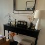 Nordal Moss Black Console Table Image 3