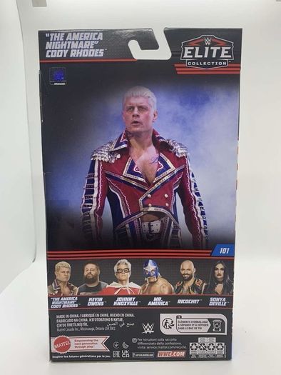 wwe elite series 101 Cody Rhodes action figure