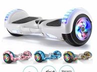 main image for ad Electric Hoverboard Bluetooth Led 2 Wheels Self Balancing Scooter Hover Board